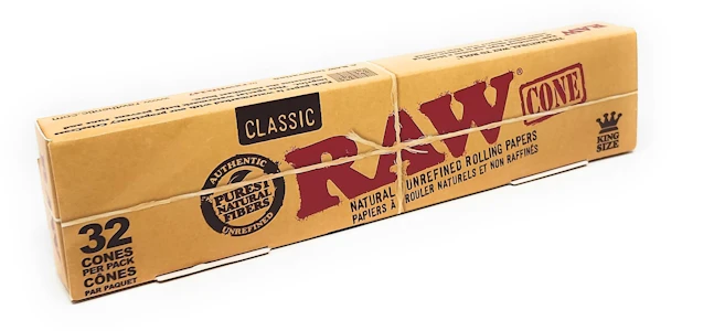 RAW - Classic Cone | King 32-pack