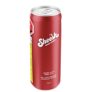 Sheesh Hash Sodas - Cherry D Live Rosin Cola Solventless 355mL Soda - Sheesh