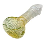 3" Soft Glass Hand Pipe | Green