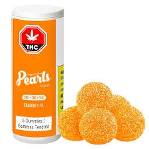 Pearls by gron - Pearls by gron - Tangelo 1:1:1 CBC/CBD/THC 5x3.5g Soft Chews