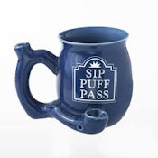 Sip, Puff, Pass Pipe Mug