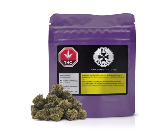 BC SMALLS - PURPLE OASIS SMALLS - 3.5G Main Image