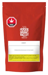 The Original Fraser Valley Weed Co. - BC BOUNTY ROTATIONAL STRAIN - 28G
