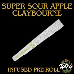 Claybourne - Frosted Flyers Super Sour Apple - 5 x 0.5g