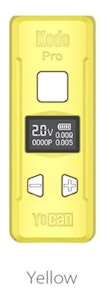 Yocan - Kodo Pro Box Mod Battery - YELLOW