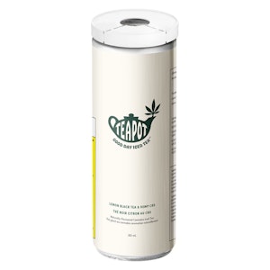 TeaPot - TeaPot - Lemon Black Tea & CBD - Hybrid - 355ml