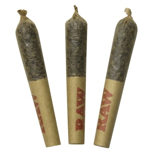 Dab Bods - Dab Bods - Motor Breath 60's+ Dbl Infused Pre-Rolls - Hybrid - 3x0.5g