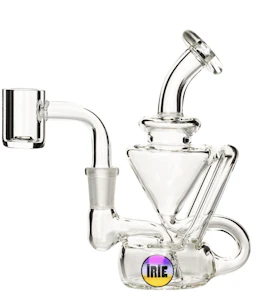 iRie - iRie 4.75"" Tall Sunset Bruiser Mini Concentrate Recycler"