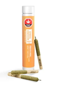 General Admission - General Admission Peach Rizz Infused Pre-Rolls - 3 x 0.5g