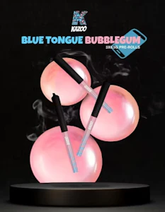 Kazoo - Blue Tongue Bubblegum Infused 3x0.5g