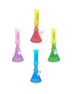 HYPNOTIK - HYPNOTIK - 10 INCH COLOR CRAZE NEON SPIRAL BONG