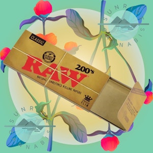 Raw - SLIM KING SIZE - RAW - 200 PACK