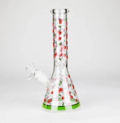 777 Smoke 10" Cherry Glass Bong