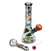 Pulsar 10" Halloween Party Bong and Pipe Set