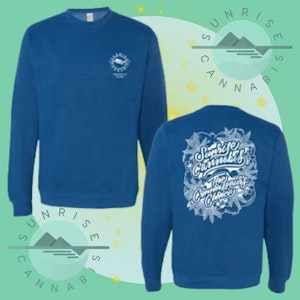 Sunrise Cannabis Headshop - BLUE - 2XL