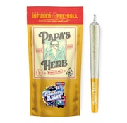 Papa's Herb Blueberry Zlushie 1x1G Liquid Diamond Infused Joint