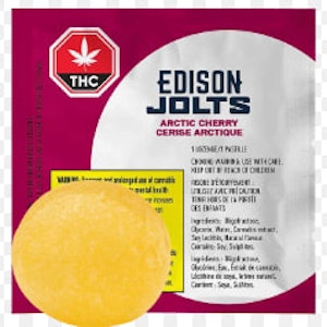Edison Jolts - Arctic Cherry Lozenge 1pc Hard Candy - Edison Jolts
