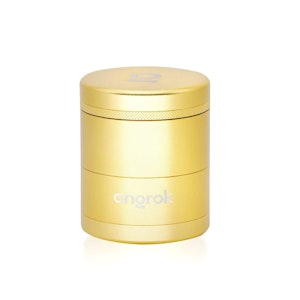 Ongrok - Gold 5 Piece, Flower Petal Toothless Grinder with Storage / Ongrok