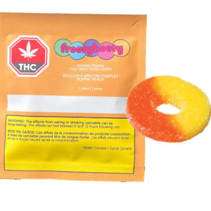 frootyhooty - Poppin' Peach FSE Loops 1pc Soft Chew - Frootyhooty