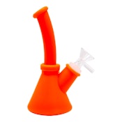 Silicone 6.5 Inch Bong (Red)