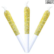 Adults Only | Bumpin' Blue Raspberry Nsfw Diamond Coated Infused Pre-roll | 3x0.5g PROMO