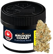 BROKEN COAST - Platinum Pave 3.5g Dried Flower