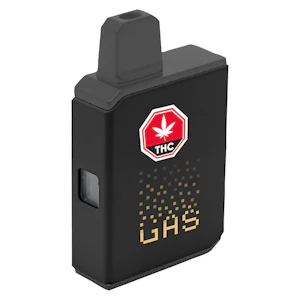 GAS - GAS - (GAS) Peach Boba Live Resin & Liquid Diamond 1g Disposable Vape Pen - Indica