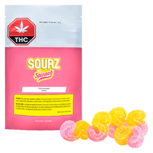 SOURZ by Spinach - SOURZ by Spinach - Pink Lemonade 5 x 5g Soft Chews