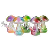 5" Magic Mushroom Glass Bong