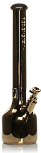 Red Eye Tek - Red Eye Tek | 18" Tall Gold Terminator Finish Hex Tube W/Canteen Base Bong - K3126