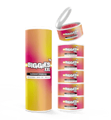 [60mg] Raspberry Ginger Ale Live Resin 3:3:1 CBG:CBD:THC  6pc Soft Chews - Biggies