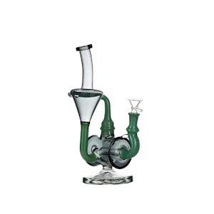 Unbranded - 11 Inch Tecycler Bong - Jade Green