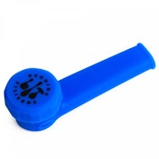 LIT | 3.5" Silicone Hand Pipe | Blue