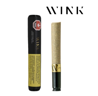 WINK - Purple Push Pop Ceramic Tip 1 x 1g  Pre-Roll