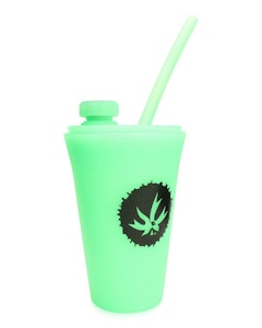 Piece Maker Gear - Kommuter Silicone Cup w/ with Silipint by Piece Maker - Green Glow