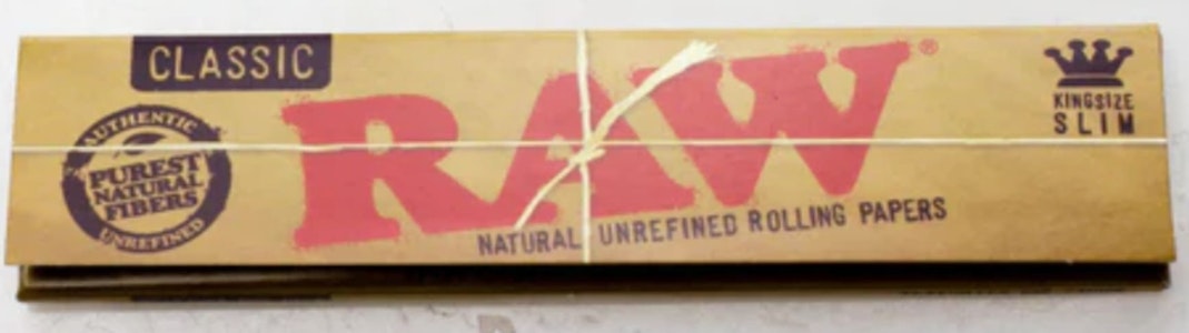 RAW - (King)RAW Classic Natural Unrefined Rolling Paper