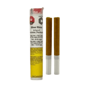 Craftport - Craftport Silver Rhino Pre-Rolls - 2 X 0.5g