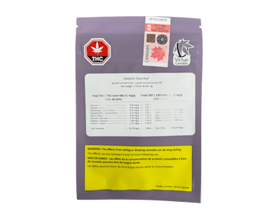 Virtue Cannabis - Galactic Glue Kief 2g