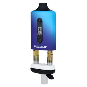 Pulsar - 510 Tandem Thermo Series Dual Cart Vaporizer - 650mAh BLUE