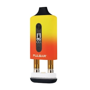 Pulsar - 510 Tandem Thermo Series Dual Cart Vaporizer - 650mAh ORANGE