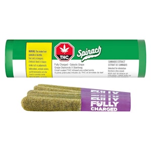 Spinach - Spinach - Fully Charged Galactic Grape Infused P/R - 5x0.5g