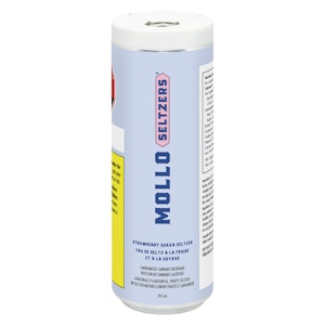 Mollo - Strawberry Guava Seltzer 355ml Beverages