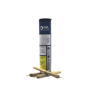 Dab Bods - Blueberry 3 x 0.5g Resin Infused Pre-Rolls