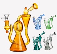 Curvy Recycler Rig | Amber