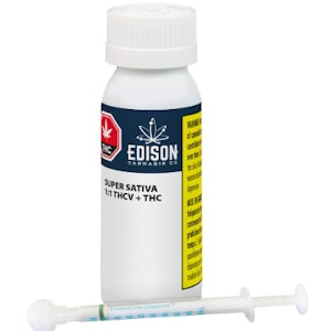 EDISON - Super Sativa 1:1 THCV:THC 30ml Oil - Edison