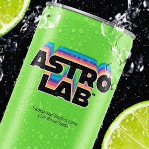 Astrolab - Interstellar Rocket Lime Live Rosin Soda THC 355ml Soda - Astrolab