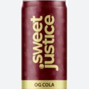 Sweet Justice - OG Cola 1:1 THC:CBG 355ML Soda Sweet Justice