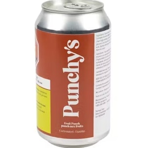 Punchy's - Fruit Punch THC 355ml Sparkling Beverage - Punchys