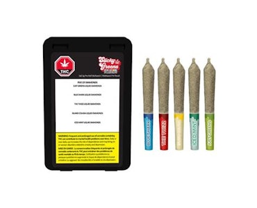 Organigram Inc. - Fortified - Five of Diamonds Multi-pack Diamond Infused PR 5x.5g