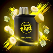Bussin Banana (Iced) - 50K Puff - 20mg - LEVEL X